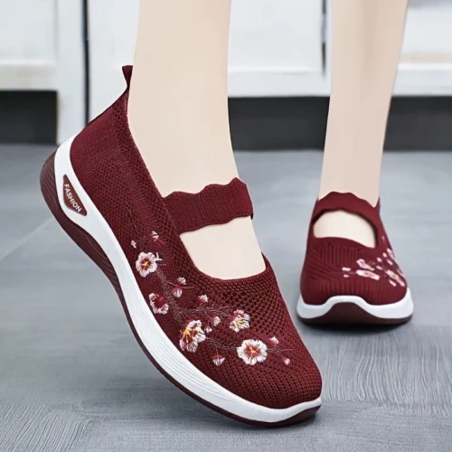 کفش صندل تابستانه گلدار زنانه Women’s Summer Sandal