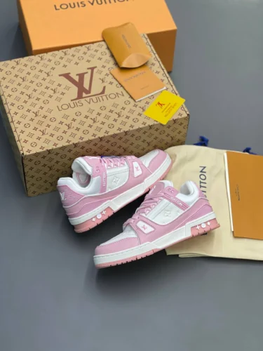 کفش کتونی زنانه لویی ویتون ترینر سوپر فول مستر LOUIS VUITTON TRAINER