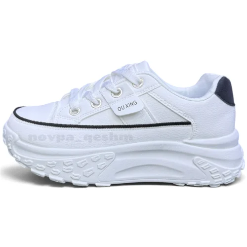 کفش کتونی فانتزی زنانه طبی لژدار Platform sneakers High Heel