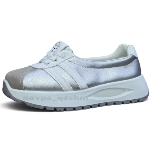 کفش کتونی فانتزی زنانه لژدار عروسکی Women’s Platform sneakers - تصویر 10