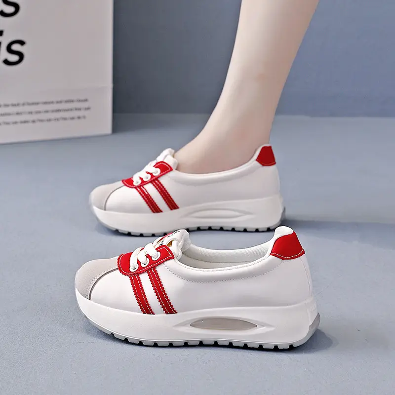 کفش کتونی فانتزی زنانه لژدار عروسکی Women’s Platform sneakers - تصویر 7