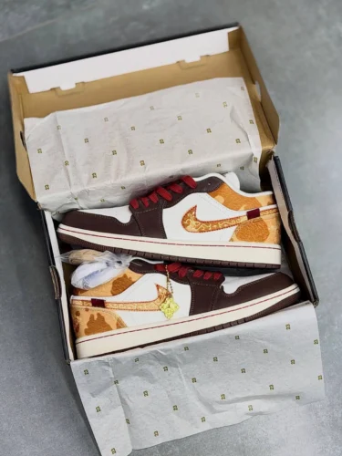 کفش کتونی مردانه نایک ایر جردن 1 لونار Nike Air Jordan 1 Lunar New Year