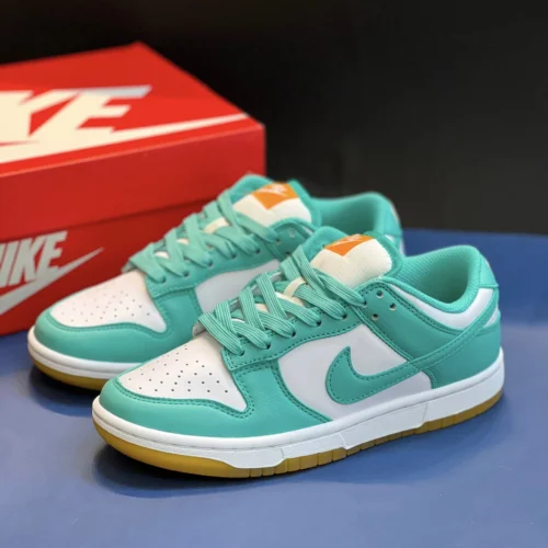 کفش کتونی مردانه نایک دانک لو تیل زیل Nike Dunk Low Teal Zeal