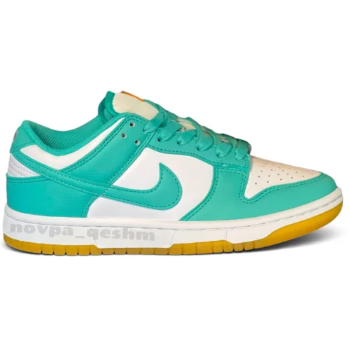 کفش کتونی مردانه نایک دانک لو تیل زیل Nike Dunk Low Teal Zeal