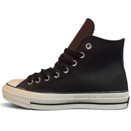 کفش کتونی مردانه کانورس آل استار ساق‌دار چرمی Converse Chuck Taylor All Star