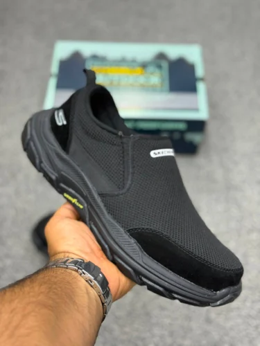 کفش کتونی مردانه راحتی بدون بند اسکیچرز Skechers Go Wallk
