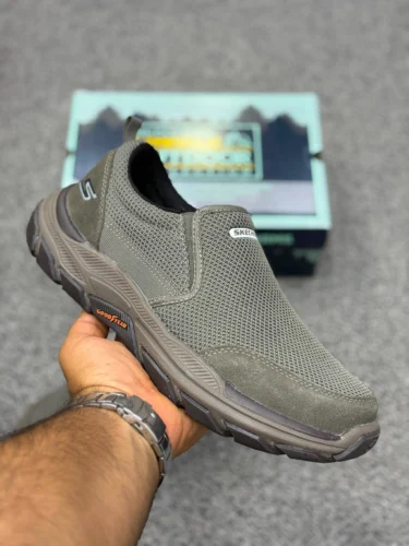 کفش کتونی مردانه راحتی بدون بند اسکیچرز Skechers Go Wallk