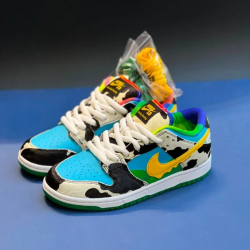 کفش کتونی نایک اس‌بی دانک لو بن اند جری چانکی دانکی Nike SB Dunk Low Ben &amp; Jerry’s Chunky Dunky