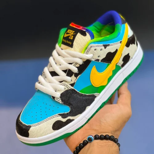 کفش کتونی نایک اس‌بی دانک لو بن اند جری چانکی دانکی Nike SB Dunk Low Ben &amp; Jerry’s Chunky Dunky