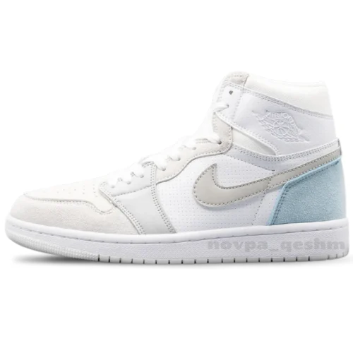 کفش کتونی نایک ایر جردن 1 پاریس ساقدار NIKE AIR JORDAN 1 PARIS MID GREY
