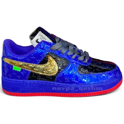 کفش کتونی نایک ایرفورس 1 لویی ویتون (کیفیت فول مستر) Nike Air Force 1 X LOUIS VUITTON