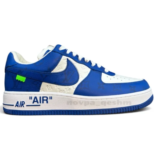 کفش کتونی نایک ایرفورس 1 لویی ویتون (کیفیت فول مستر) Nike Air Force 1 X LOUIS VUITTON - تصویر 6