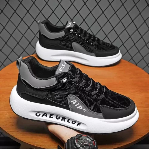 کفش کتونی کاپشنی لژدار طبی مردانه Men’s Running Shoes - تصویر 3